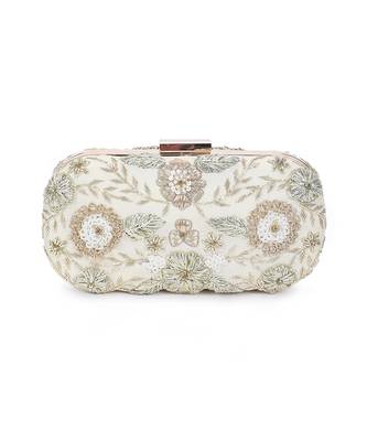 Gold angelic clutch 1