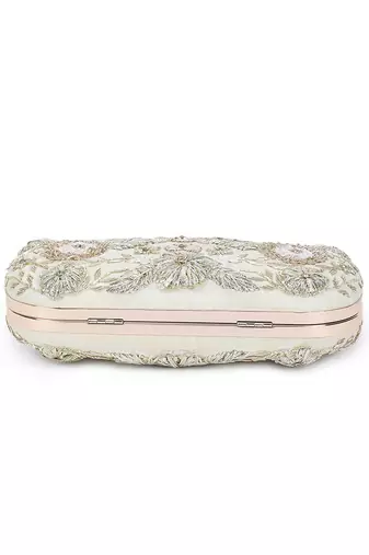 Gold angelic clutch
