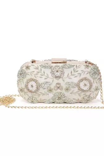 Gold angelic clutch