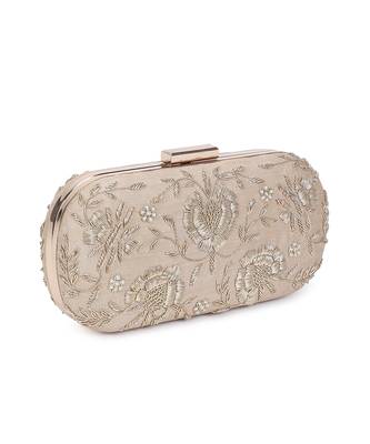 Golden bride clutch 2
