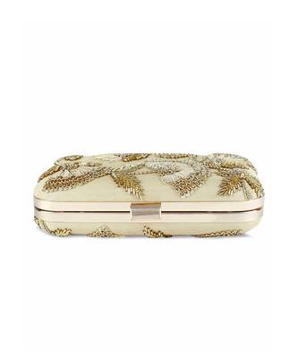 Golden sunshine box clutch 2