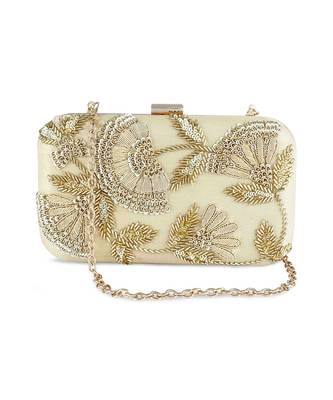 Golden sunshine box clutch 5