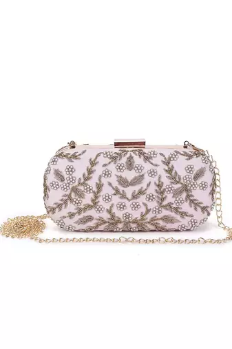 Pink graceful clutch
