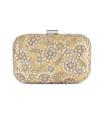 Golden garden bliss clutch 1