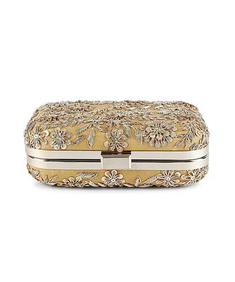 Golden garden bliss clutch 2