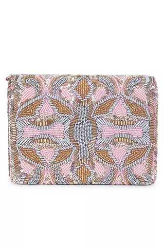 Pink perfectly clutch
