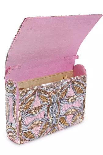 Pink perfectly clutch