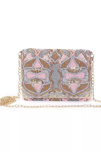 Pink perfectly clutch