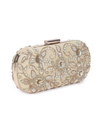 Gold thandai clutch 2