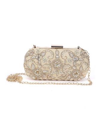 Gold thandai clutch 5