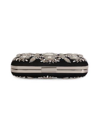 Black ornate clutch 2