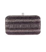 Black sequineed clutch