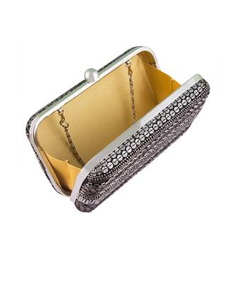 Black sequineed clutch 3