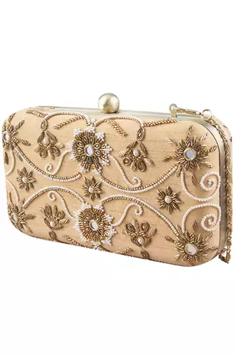 Gold turqiya clutch
