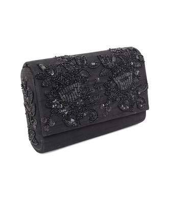 Black on black clutch 2
