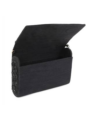 Black on black clutch 5