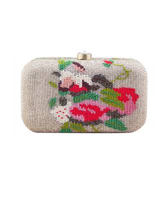 White beaded clutch 1