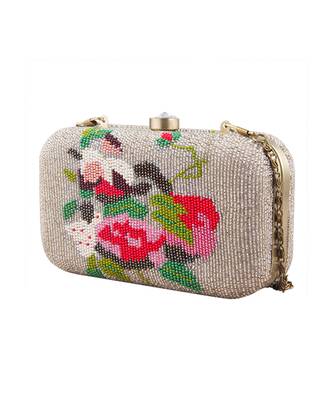 White beaded clutch 5