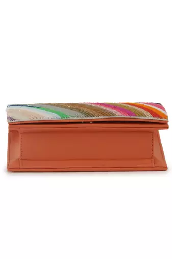 Over the rainbow clutch