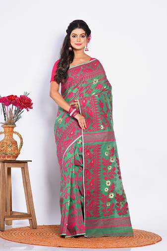 DHAKAI JAMDANI SAREE