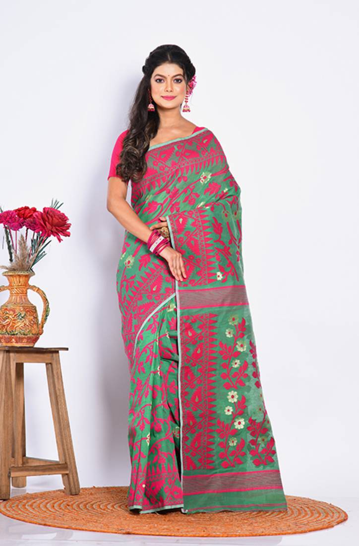 DHAKAI JAMDANI SAREE