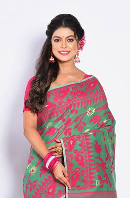 DHAKAI JAMDANI SAREE 2