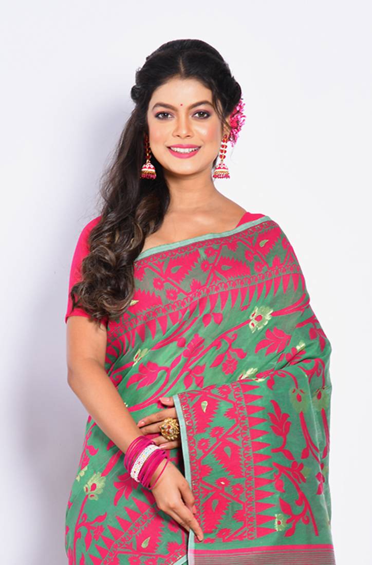 DHAKAI JAMDANI SAREE