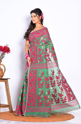 DHAKAI JAMDANI SAREE 3
