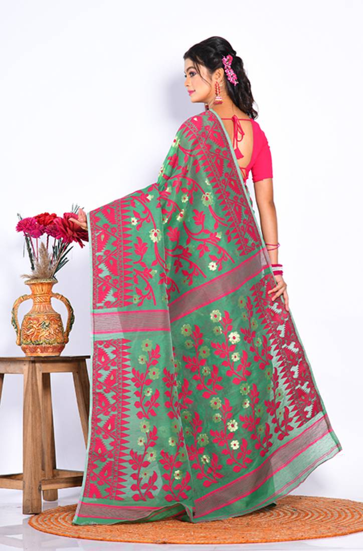 DHAKAI JAMDANI SAREE