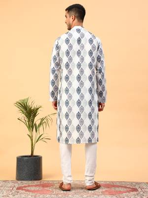 Tabard Cotton Full Sleeve Regular Fit Kurta 4