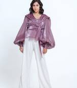 Daisy Voiler Wraped Shirt