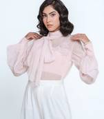 Snow Flake Organza Top