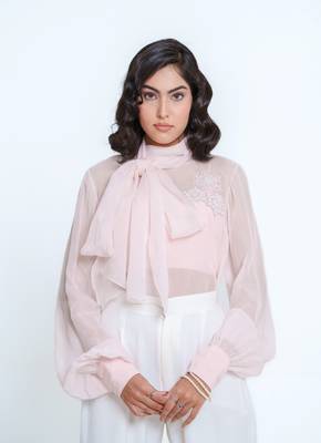 Snow Flake Organza Top 3