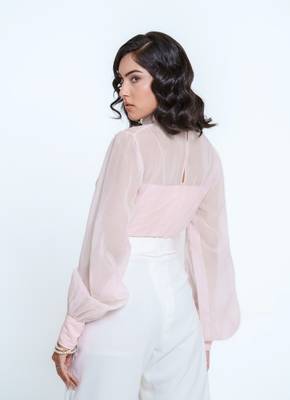 Snow Flake Organza Top 4