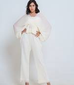 White Coco Accordian Set