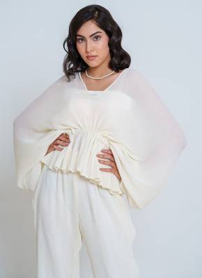 White Coco Accordian Set 4