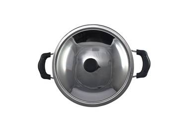 Kinox Non-Stick Aluminium Appachatty with Lid, 20 Cm (Appam Pan, Silver) 3