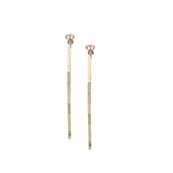 24ct women gold-plated handcrafted hoop earing 4