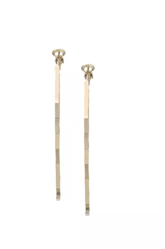 24ct women gold-plated handcrafted hoop earing