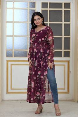 Be the centre of attraction with digital printed traditional kurti 2
