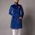 Handmade Royal Blue Sherwanis in Silky Smooth Velvet Fabric