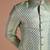 Vibrant Green Handmade KimKhab Brocade Silk Sherwani Achkan for Men