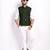 Dark Green Colour Semi Hunting Jacket Shirt With Breeches