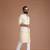 Exclusive Lucknow Heavy Chikankaari Off-White Nehru Jacket with Silk Kurta Pajama
