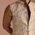 Floral Pattern Banarasi Brocade Beige Golden Color Half Jodhpuri Jacket with Kurta Pajama Set