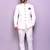 Bespoke Classic White Jodhpuri Bandhgala Suit for Men