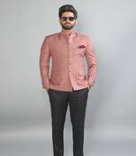 Bespoke Contemporarily Styled Indian Royal Rosewood Jodhpuri Bandhgala Suit