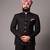 Black Designer Bandhgala Jodhpuri Suit