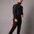Black Designer Bandhgala Jodhpuri Suit