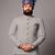 Handmade Modish Grey Jodhpuri Bandhgala Suit for Men